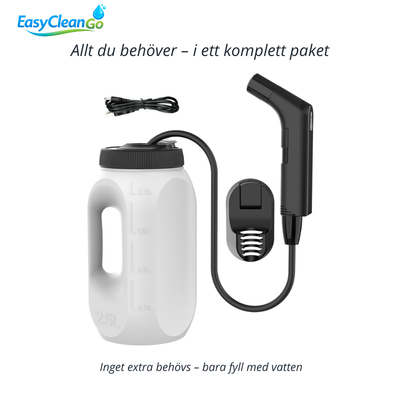 EasyCleanGo - Bidéfunktion hemma utan installation