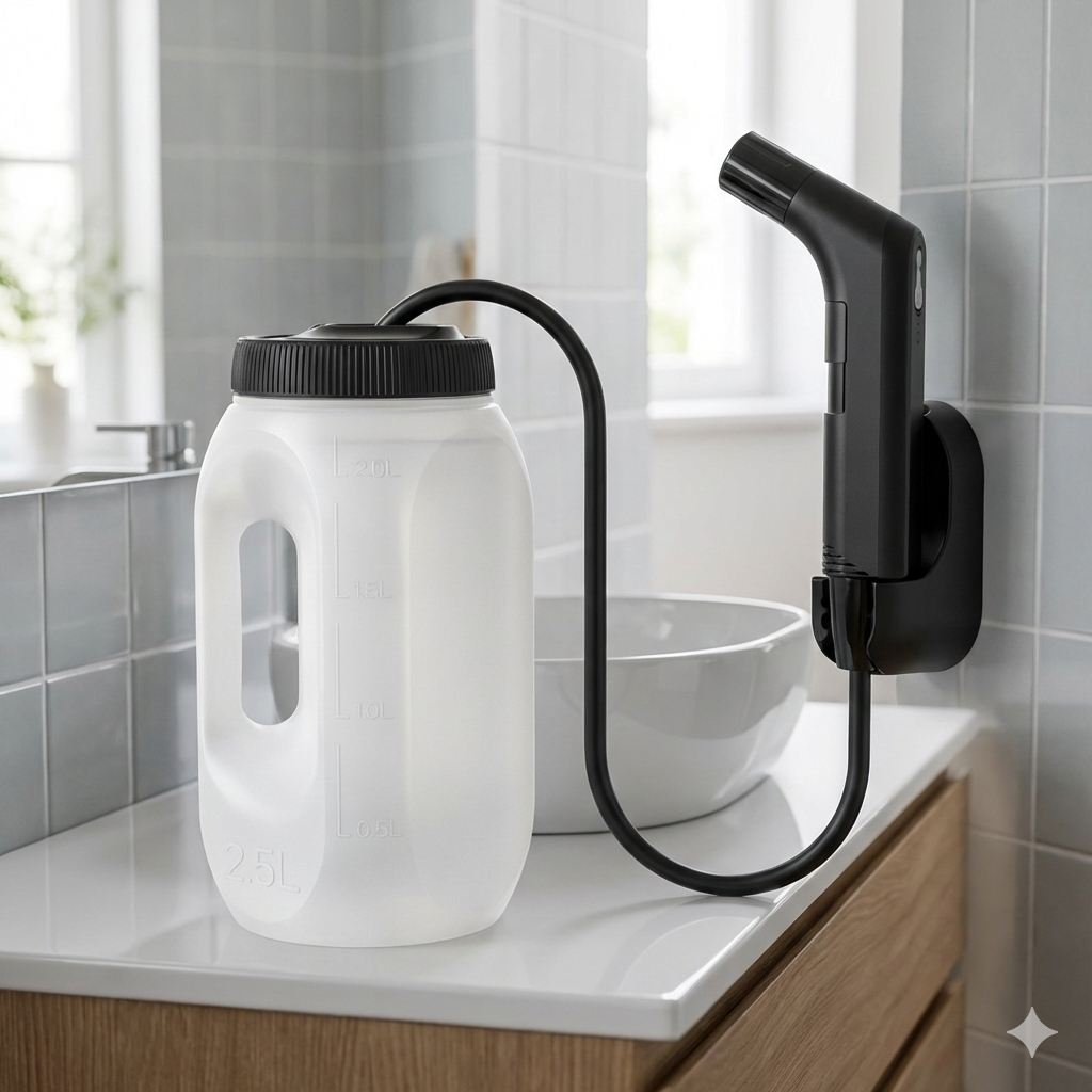 EasyCleanGo - Bidéfunktion hemma utan installation